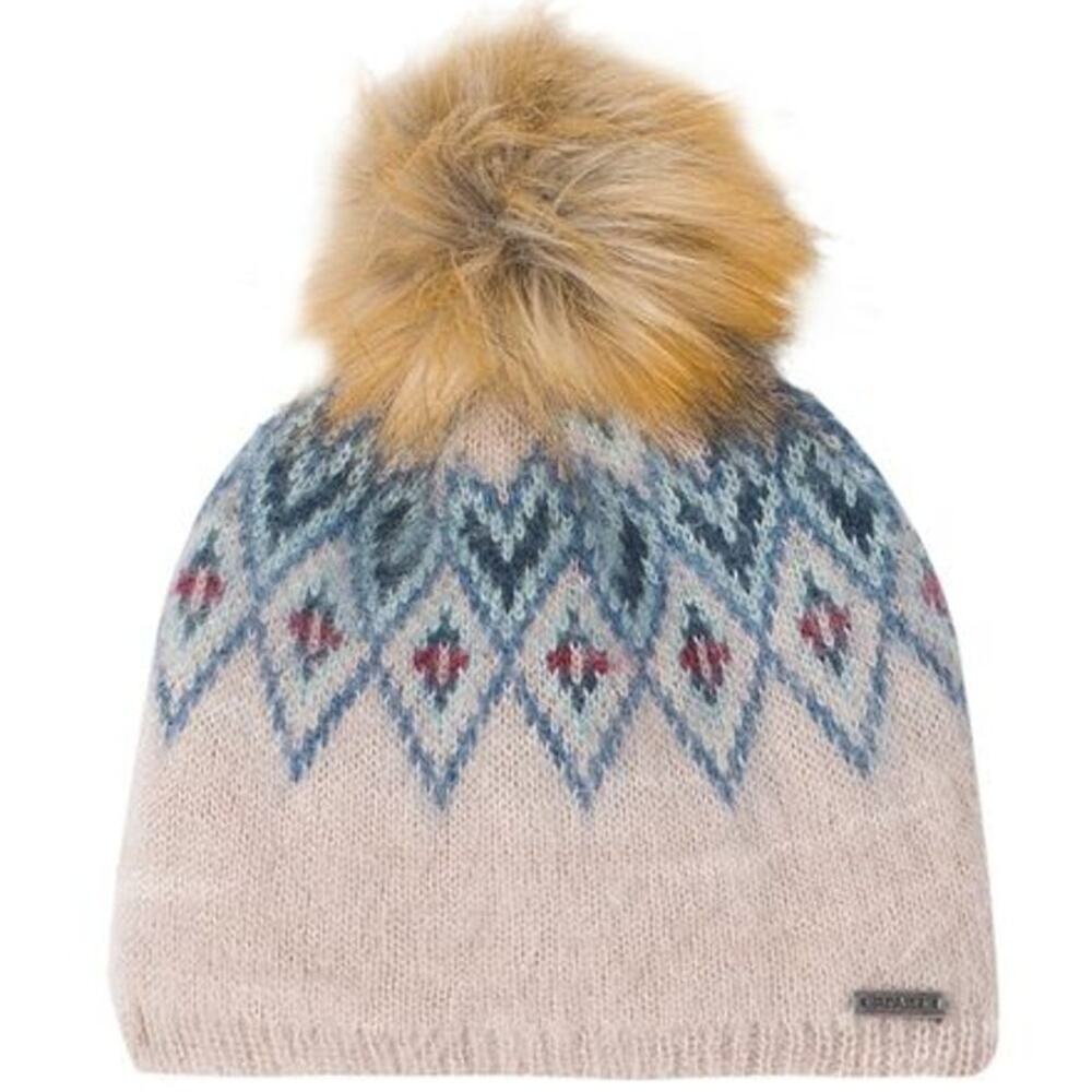 prAna MARIN DOVETAIL FLEECE LINED POM POM BEANIE UNISEX